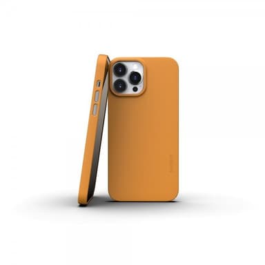 Nudient iPhone 13 Pro Max Kuori Thin Case V3 MagSafe Saffron Yellow