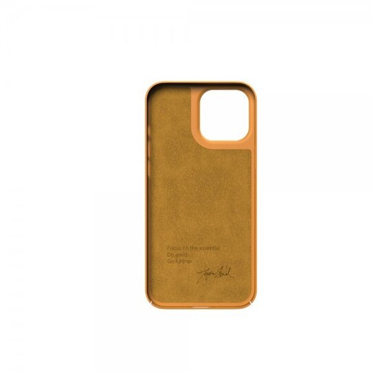 Nudient iPhone 13 Pro Max Kuori Thin Case V3 MagSafe Saffron Yellow