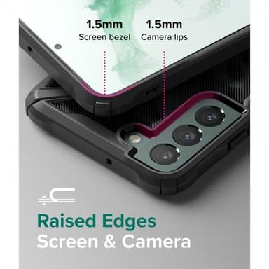 Ringke Samsung Galaxy S22 Plus Kuori Fusion-X Camo Black