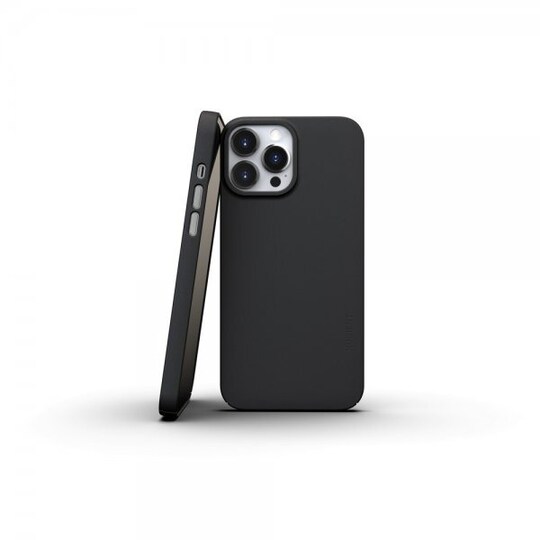 Nudient iPhone 13 Pro Max Kuori Thin Case V3 MagSafe Ink Black