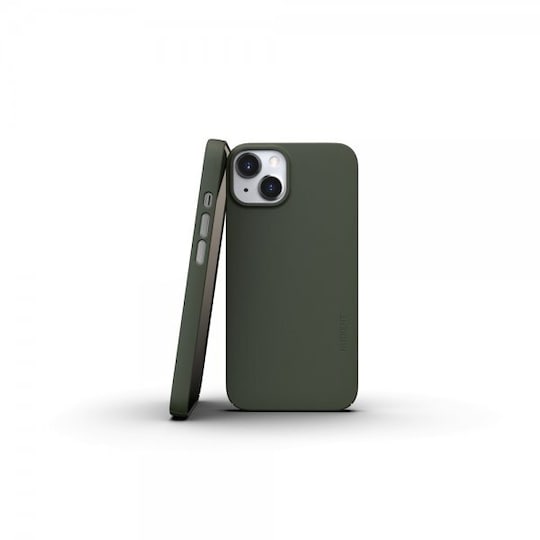 Nudient iPhone 13 Kuori Thin Case V3 MagSafe Pine Green