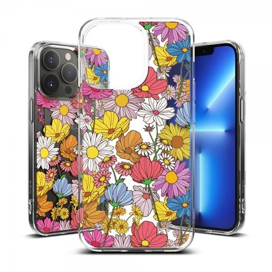 Ringke iPhone 13 Pro Max Kuori Fusion Design Vivid Flowers