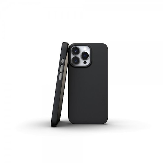 Nudient iPhone 13 Pro Kuori Thin Case V3 MagSafe Ink Black