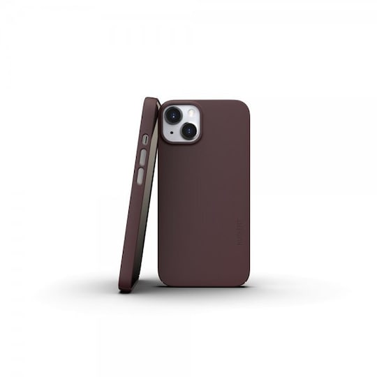 Nudient iPhone 13 Kuori Thin Case V3 MagSafe Sangria Red