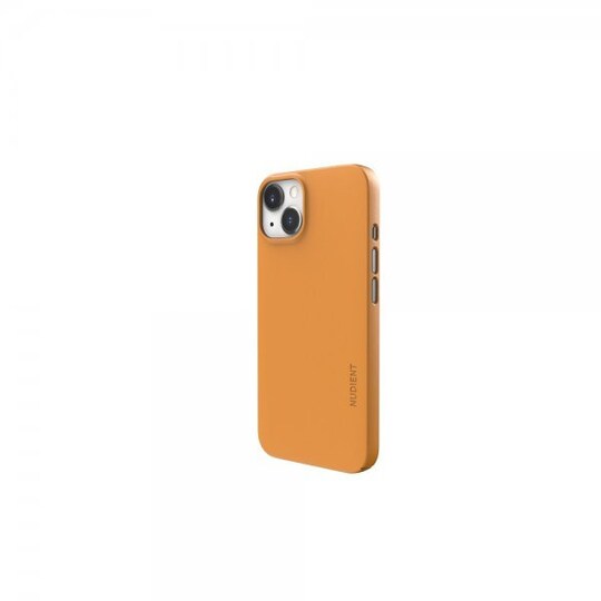 Nudient iPhone 13 Kuori Thin Case V3 MagSafe Saffron Yellow