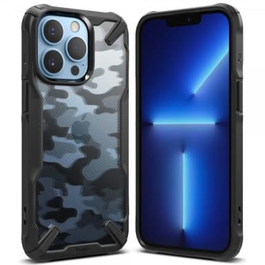 Ringke iPhone 13 Pro Kuori Fusion-X Camo Black