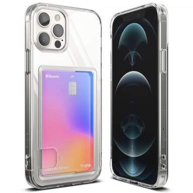 Ringke iPhone 12/iPhone 12 Pro Kuori Fusion Card Clear