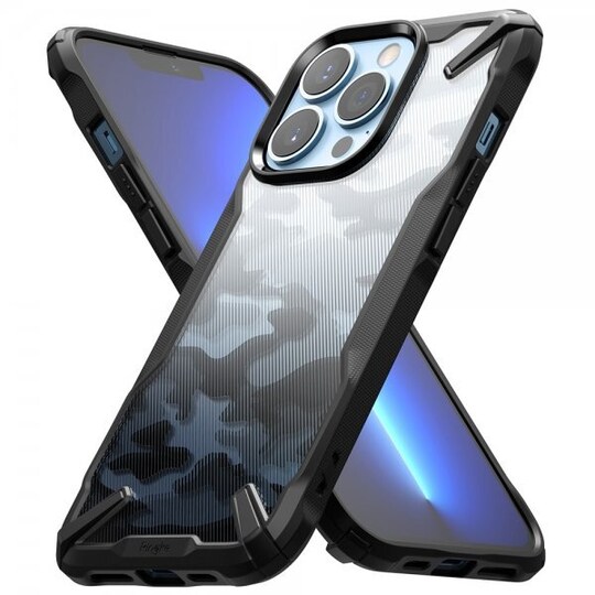 Ringke iPhone 13 Pro Kuori Fusion-X Camo Black