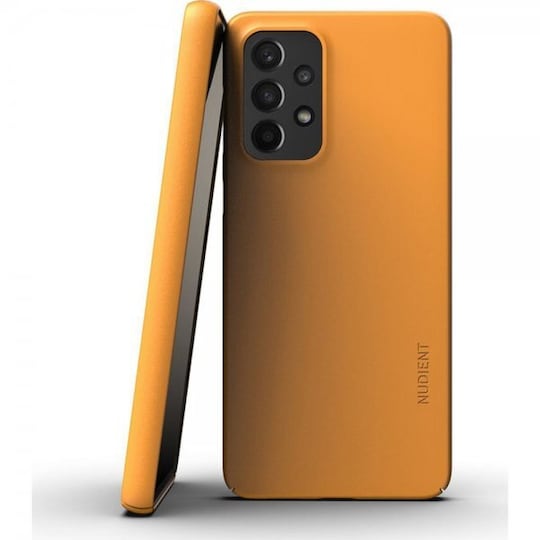 Nudient Samsung Galaxy A53 5G Kuori Thin Case V3 Saffron Yellow