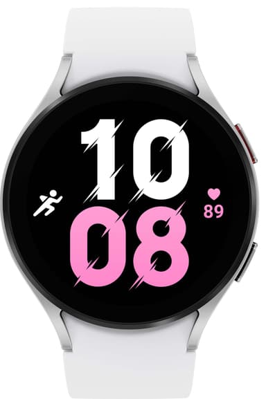 Samsung Galaxy Watch5 älykello 44 mm LTE (hopea)