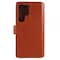 Nordic Covers Samsung Galaxy S22 Ultra Kotelo Essential Leather Maple Brown