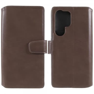 Nordic Covers Samsung Galaxy S22 Ultra Kotelo Essential Leather Moose Brown