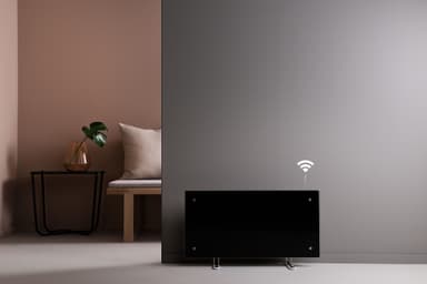 Adax Clea lämpöpaneeli WiFi H 08 (musta)