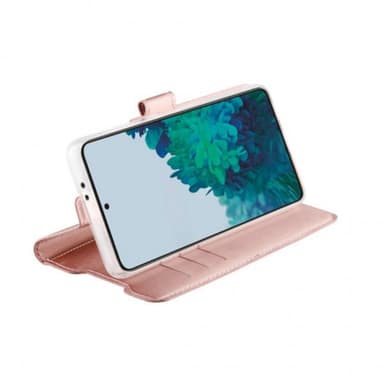 Vivanco Samsung Galaxy S21 Plus Kotelo Classic Wallet Ruusukulta
