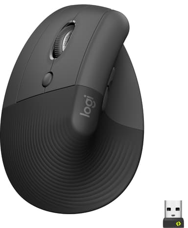 Logitech Lift Left Vertical langaton hiiri (ruusu)