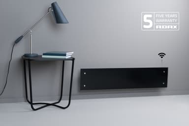 Adax Clea listalämmitin WiFi L 10 (musta)