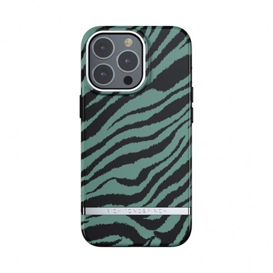 Richmond & Finch iPhone 13 Pro Kuori Emerald Zebra