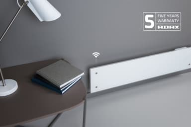 Adax Clea listalämmitin WiFi L 10 (valkoinen)