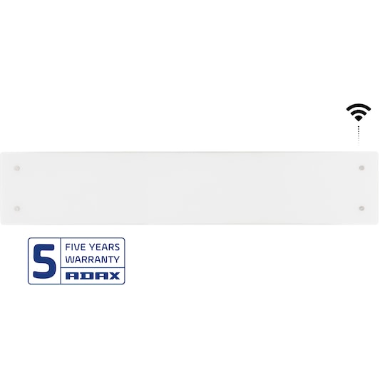 Adax Clea listalämmitin WiFi L 10 (valkoinen)