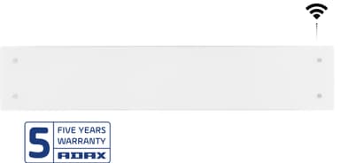 Adax Clea listalämmitin WiFi L 10 (valkoinen)