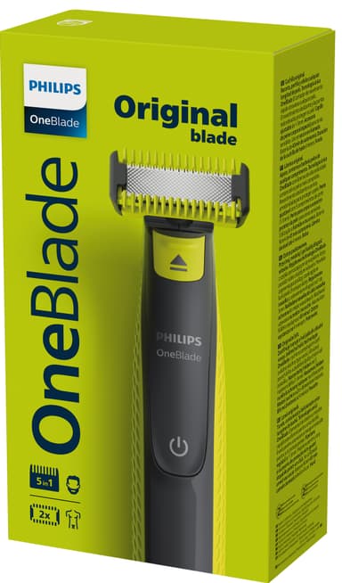 Philips OneBlade trimmeri kasvoille ja vartalolle QP2821/20