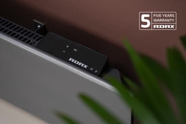 Adax Neo lämpöpaneeli WiFi H 12 (harmaa)