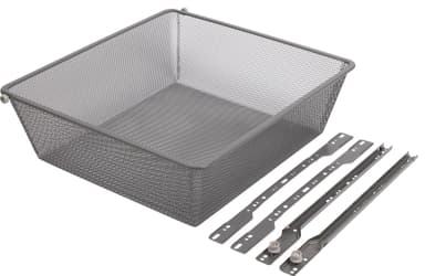 Epoq verkkokori vaatekaappiin 60 cm (harmaa)