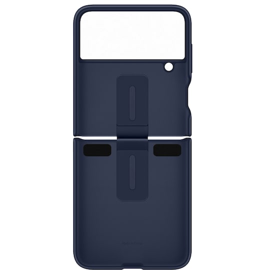 Samsung Galaxy Z Flip 4 suojakuori renkaalla (laivastonsininen)