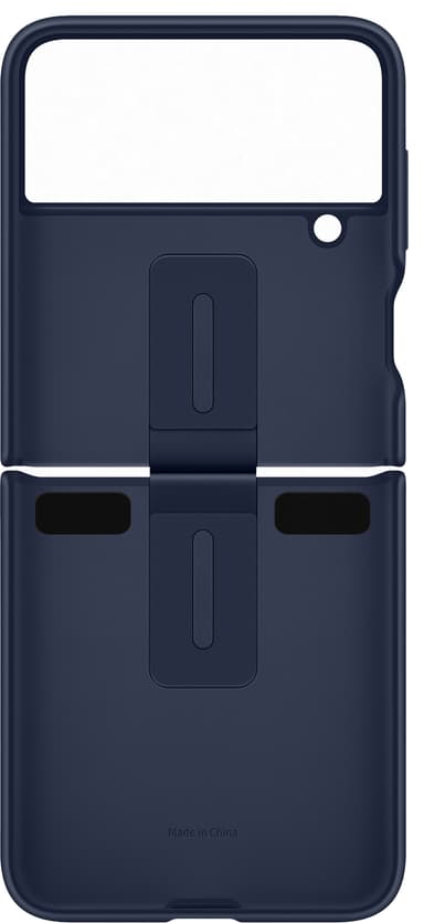 Samsung Galaxy Z Flip 4 suojakuori renkaalla (laivastonsininen)