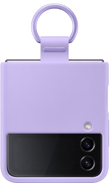 Samsung Galaxy Z Flip 4 suojakuori renkaalla (boravioletti)