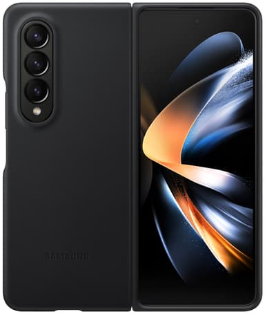 Samsung Galaxy Z Fold 4 nahkainen suojakuori (musta)