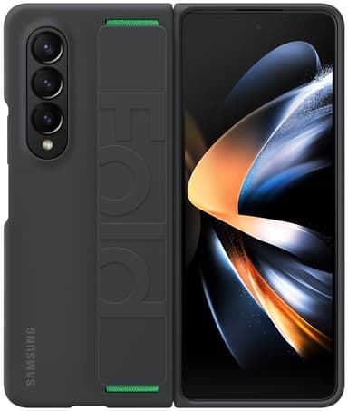 Samsung Galaxy Z Fold 4 silikoninen suojakuori (musta)