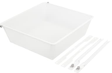 Epoq verkkokori vaatekaappiin 60 cm (valkoinen)
