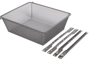 Epoq verkkokori vaatekaappiin 50 cm (harmaa)
