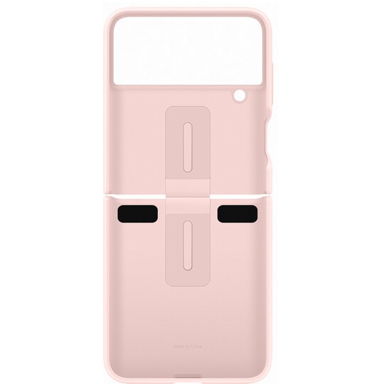 Samsung Galaxy Z Flip 4 suojakuori renkaalla (pinkki)