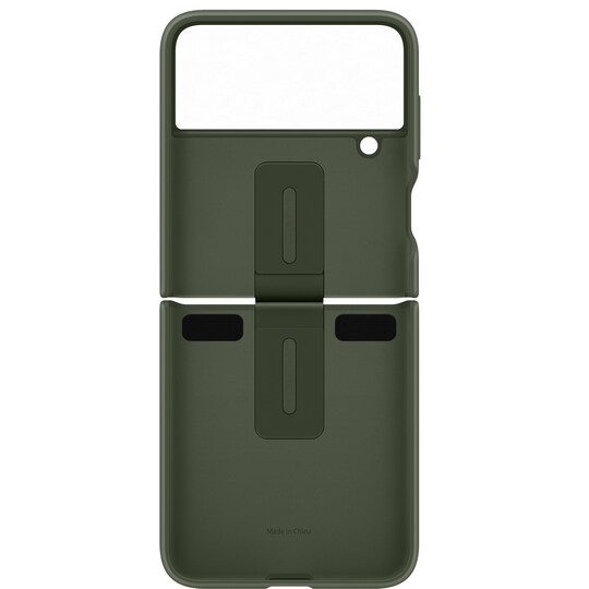 Samsung Galaxy Z Flip 4 suojakuori renkaalla (khaki)