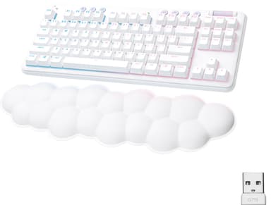Logitech G715 Linear langaton pelinäppäimistö (valkoinen)