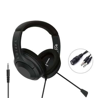 RAPTOR Stereo Headset PS4/PS5 H300 Black