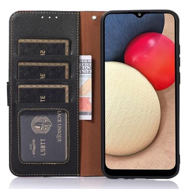 Samsung Galaxy Xcover 6 Pro RFID Estävä KHAZNEH Puhelimen Suojakuori - Musta/Punainen