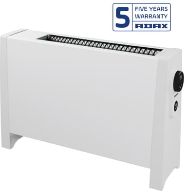 Adax Vilje lattialämmitin VG1120DTFW (valkoinen)