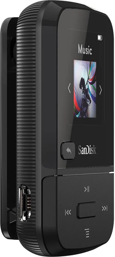 Sandisk MP3 Player Clip Sport Go 16GB kannettava musiikkisoitin (mus.)