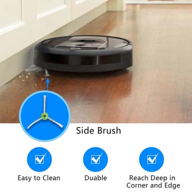 Tarvikesarja 17 osaa Vihreä iRobot Roomba i Series