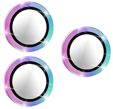 Linssisuojus iPhone 13 Pro / Pro Max 2 osaa Monivärinen