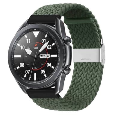 Punottu elastinen rannekoru Samsung Galaxy Watch 3 (41mm) - Army