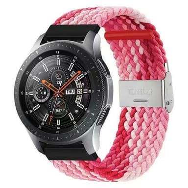 Punottu elastinen rannekoru Samsung Galaxy Watch 46mm - gradientred