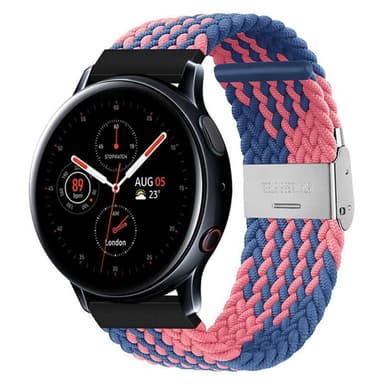 Punottu elastinen rannekoru Samsung Galaxy Watch Active 2 (44mm) - blu
