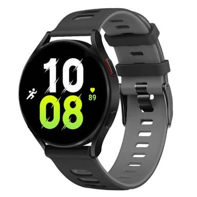 Twin Sport Rannekoru Armband Samsung Galaxy Watch 5 (44mm) - Musta/har