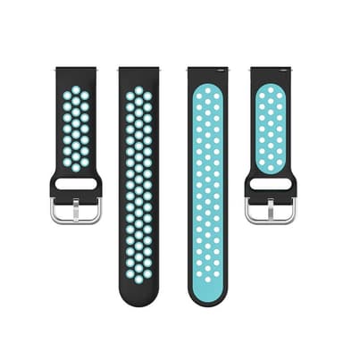 EBN Sport Rannekoru Samsung Galaxy Watch 5 44mm - Musta/ Turkoosi