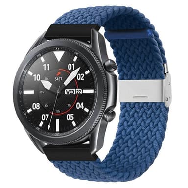 Punottu elastinen rannekoru Samsung Galaxy Watch 3 (41mm) - sininen