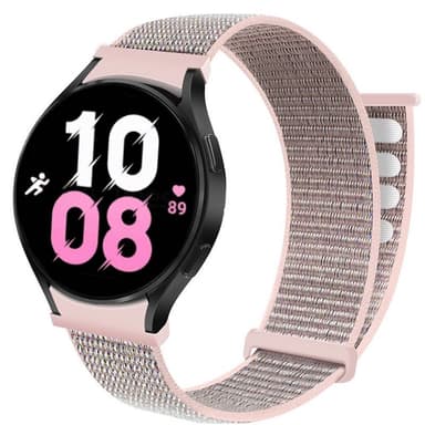 Nylonrannekoru No-Gap Samsung Galaxy Watch 5 (40mm) - Pink Sand